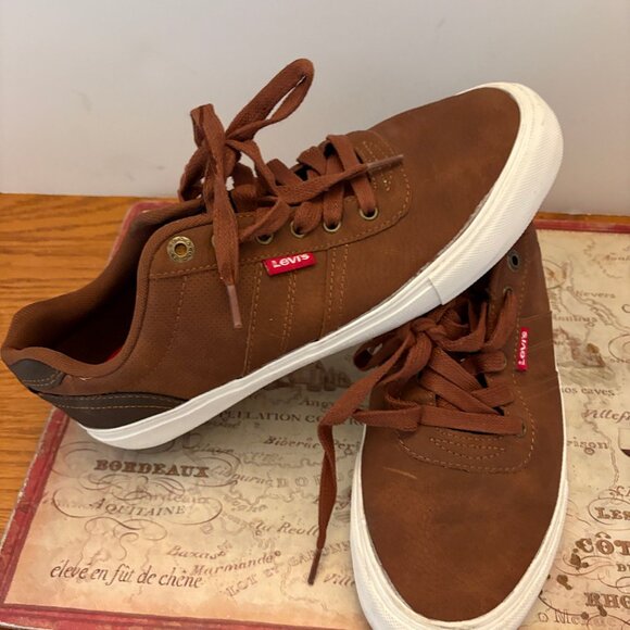 Levi's Miles WX Brown Sneakers - Men's Size 8.5 - Picture 3 of 6